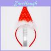 Trendy Christmas Headpiece Adorable Headband With Red Santa Hat Perfect For Kids And Pets Handmade With Love