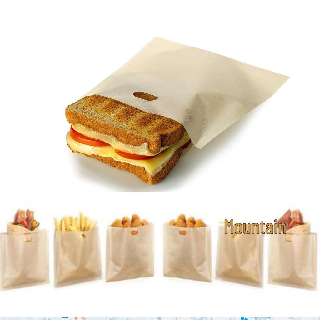 Teflon High-Temperature Resistant Baking Bag for Microwaves, Toast, and More, Food Grade Material.