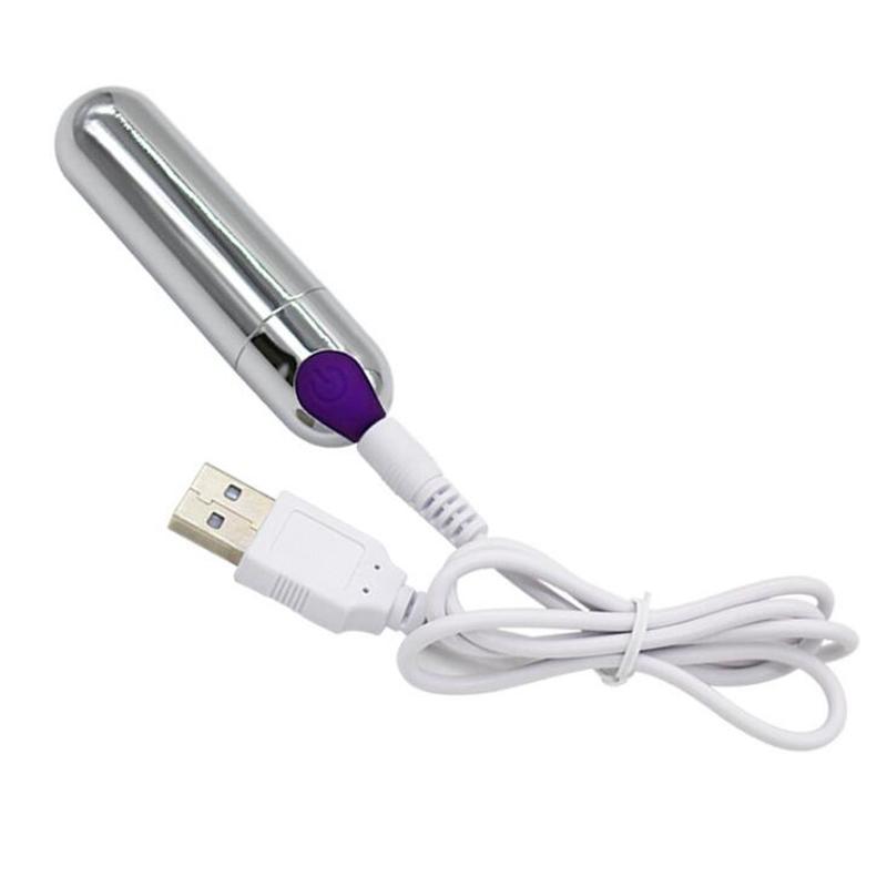 Bullet Vibrator Sex Toys for Women 10 Speed Waterproof Strong Vibration USB Rechargeable G-Spot Massager Anal Plug Dildo Lesbian