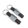 For BMW 1pcs Leather Car Metal Keychain Car Badge Key Ring For Bmw M Sticker E46 E90 F20 E60 E39 F10 X1 X3 X4 X5 X6 X7 Car Acces