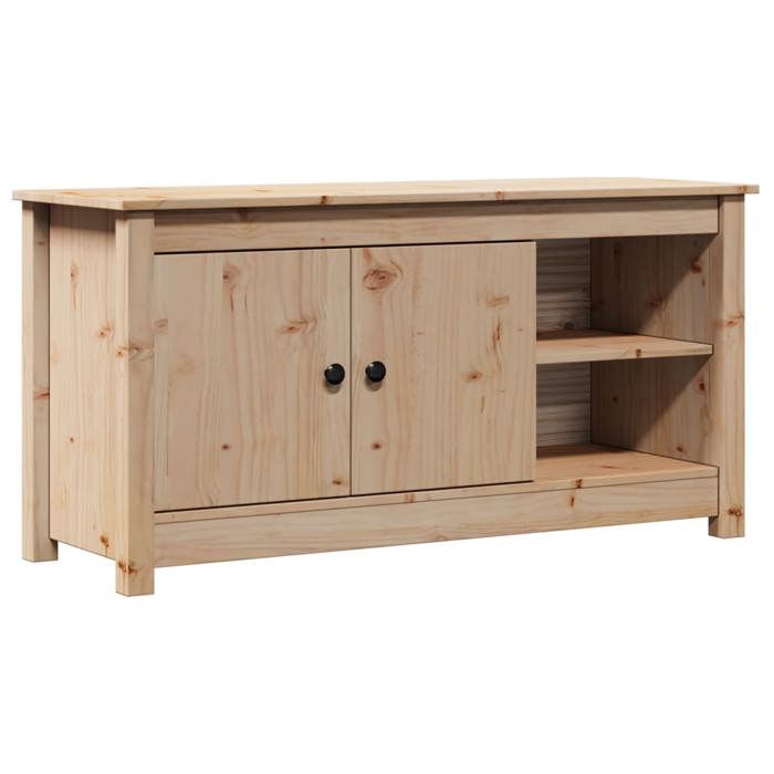 VidaXL TV Cabinet 103x36.5x52 Cm Solid Pine Wood 814589