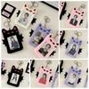 Bat Demon Cartoon Plush Photocard Holder Korean Style Photo Protective Case Student