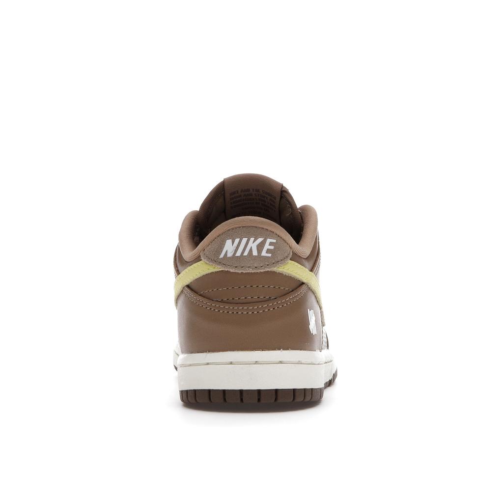 Nike Undefeated x Dunk Low SP PS Canteen Kids Sneakers Brown Lemon-Frost DJ4306-200