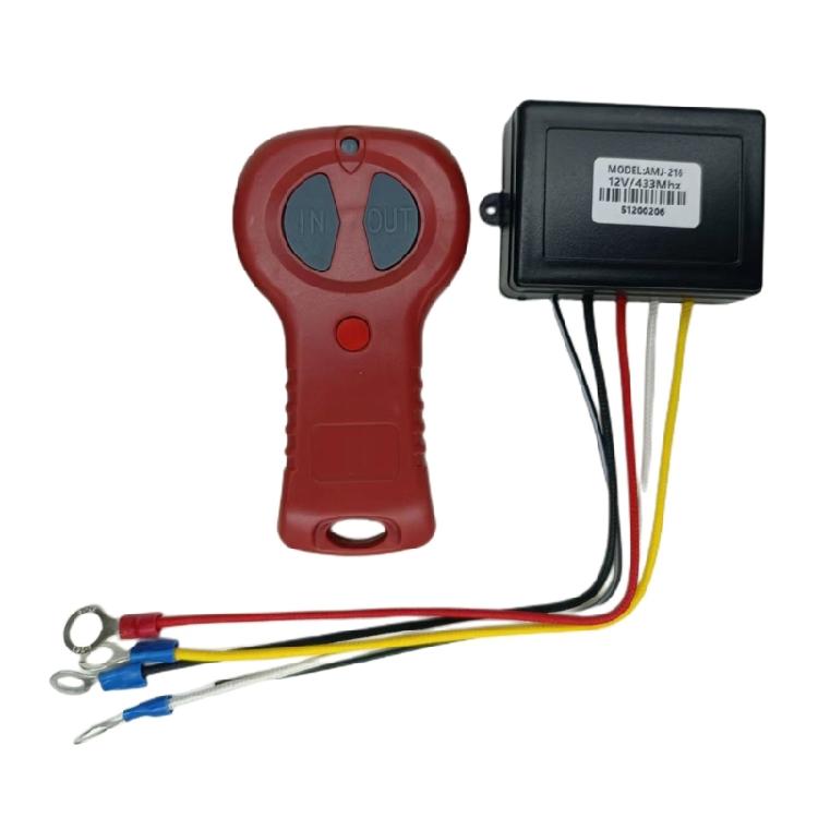 50Ft/15M Winch Control System Wireless Winch Remote Control Kit Handset Switches Controller Receiver Kit for Car ATV SUV
