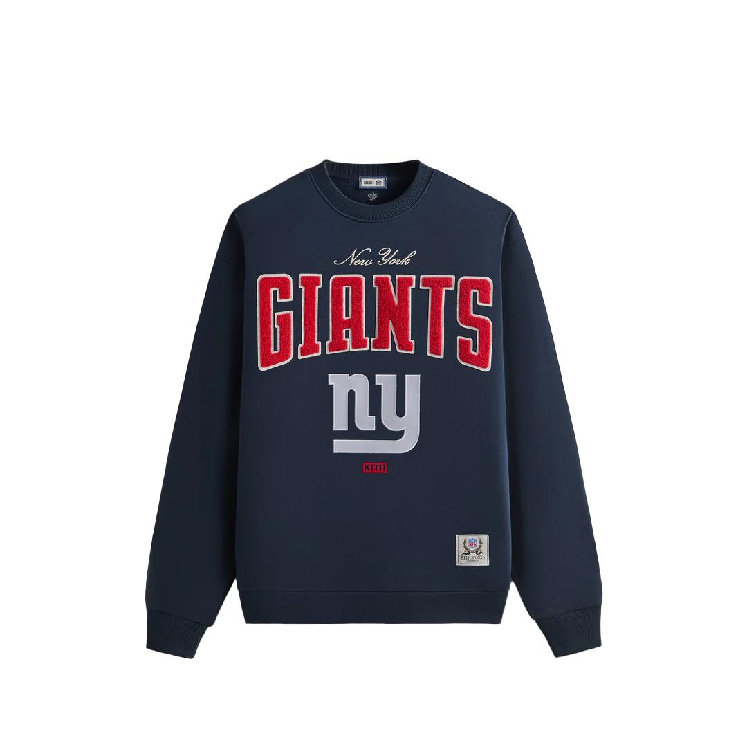 Кит и 47 для НФЛ: Giants Свитшот Nelson Nocturnal Мужской Топы Синий KHM032680-413 S