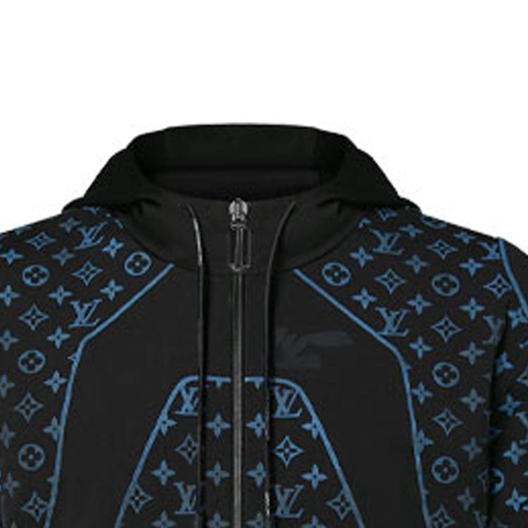 Louis Vuitton 2010s Monogram Zip-up Hoodie 1A9GNB