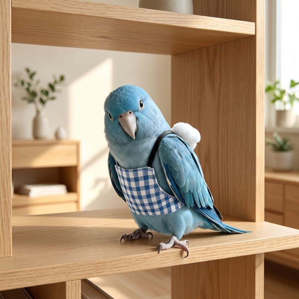 Breathable Bird Flight Suit Escape Proof Bird Vest Suit Washable Bird Harness  Training