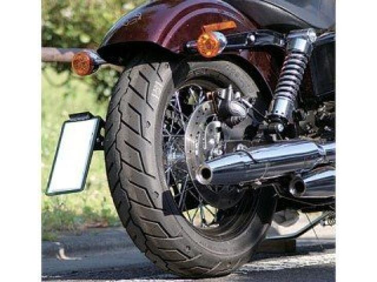 Kijima Motorcycle Parts Side Mount License Plate Bracket for FXDB HD-01447