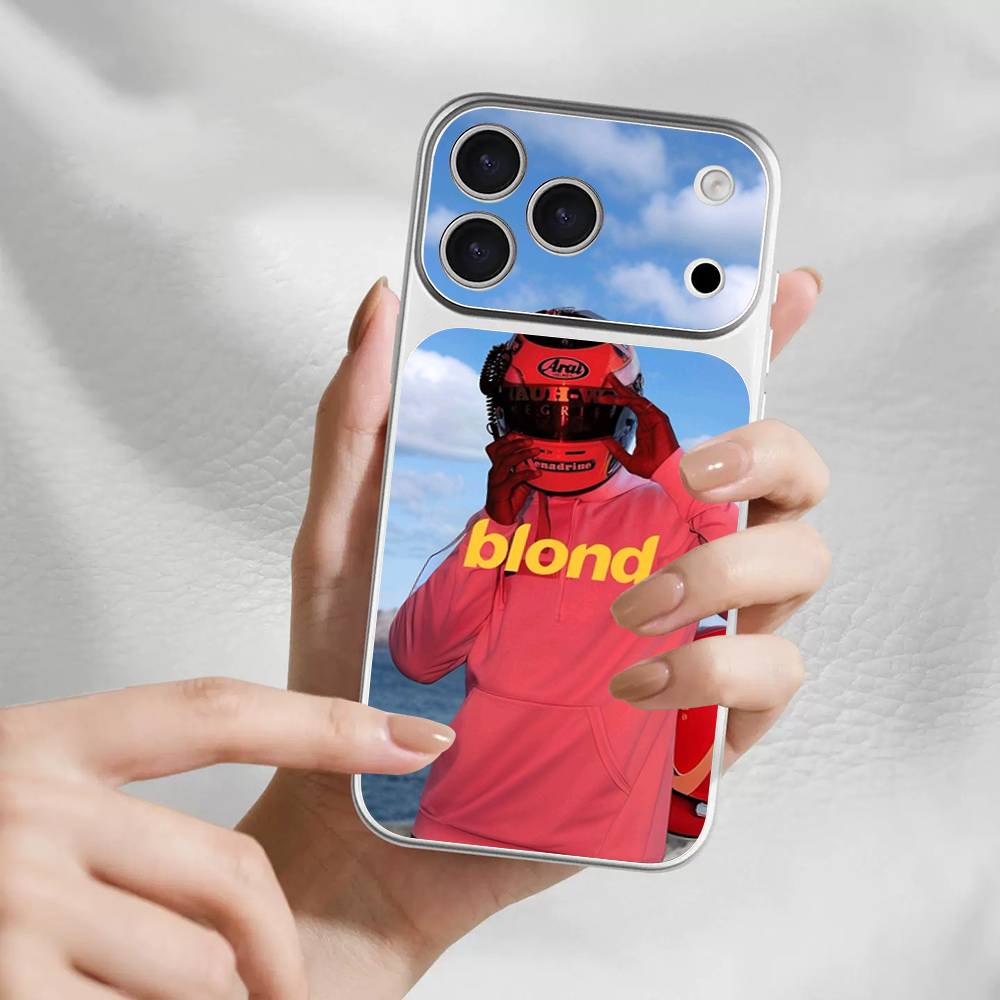 Singer Frank Blonde Oceans Hot Anti-Scratch Back Decal Protective Wrap Skin for iPhone 17 Pro 17 Pro Max