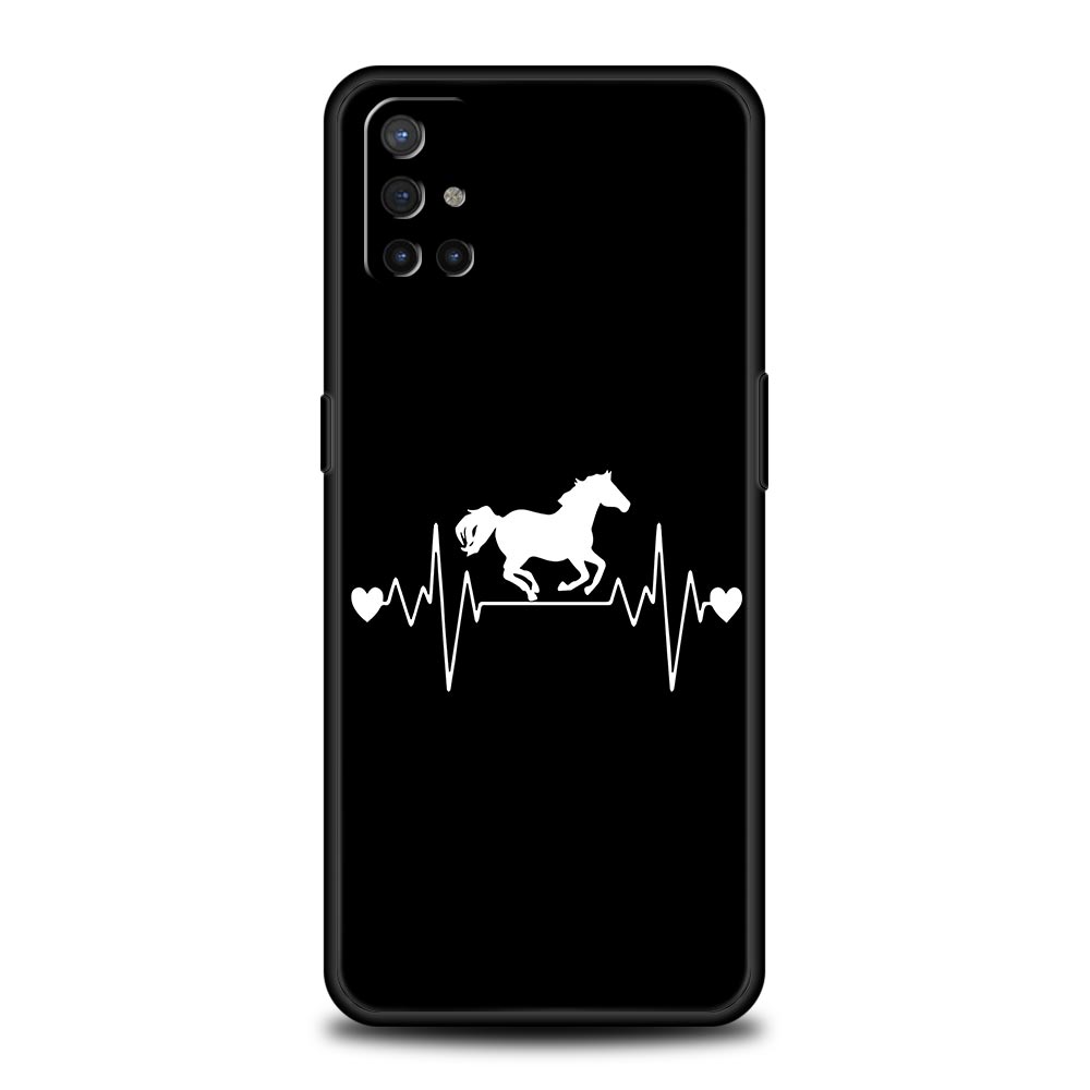 Phone Case For OnePlus 12 11 10 9 Pro 9T 12R 10R 9R 9RT 10T 8T 8 7 6T 7T Nord 2T CE 2 5G N200 N10 N100 Cover Animal Art Horse