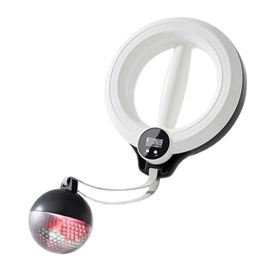 Arm Workout Equipment with Counter Men Women 360 Degrees Hand-Crank Forearm Trainer Shoulder Chest Arm Muscle Training Fitness Equipment