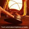 Flame Effect Vintage Lantern Portable Camping Light USB-C Rechargeable 1200mAh Battery Bar Restaurant Christmas Decoration