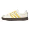 Adidas Neo VL Court 2.0 Leather Slip Resistant Abrasion Resistant Low top Skateboard Shoes Unisex Beige Yellow ID6015(Team746-)