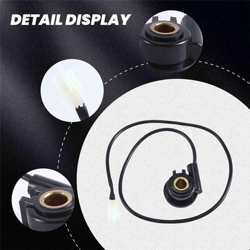 Lasting 2 Pcs Motorcycle Digital Odometer Speedometer 3-Wire Sensor Cable Assembly