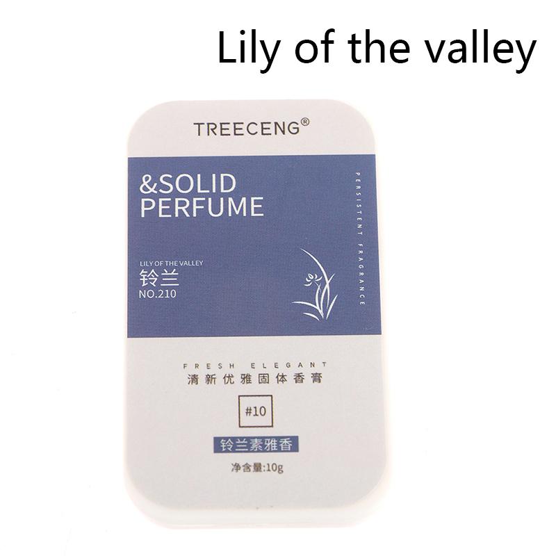 Pocket Unisex Solid Balm Perfume Long Lasting Fragrance Sweat Perfumes Deodorant