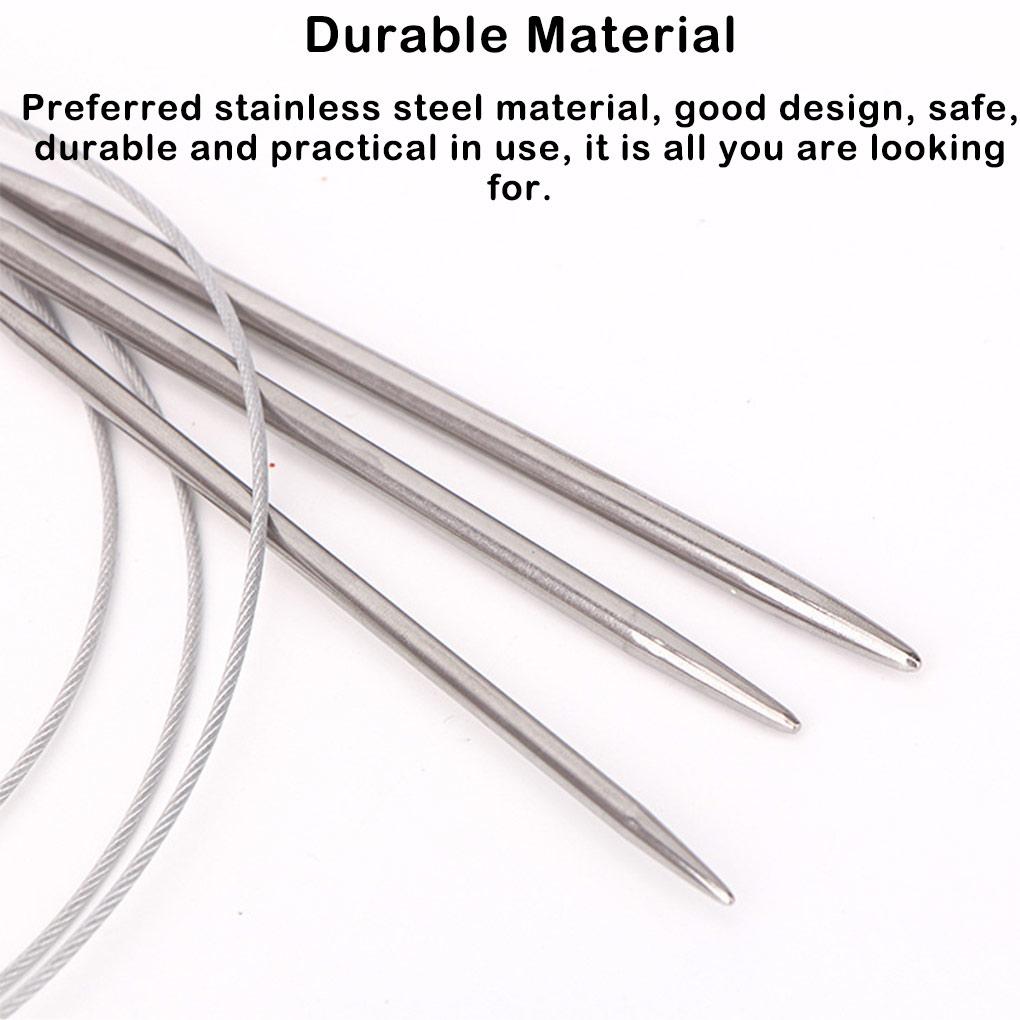 Circular Needles Stainless Embroidery Tools Professional Sewing Needle