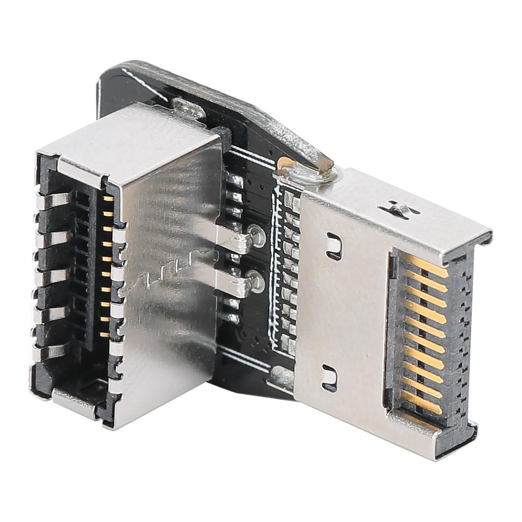 Front TYPEE Adapter Header PC Motherboard USB3.1 10G 90 Degree Steering Elbow Converter PH74A