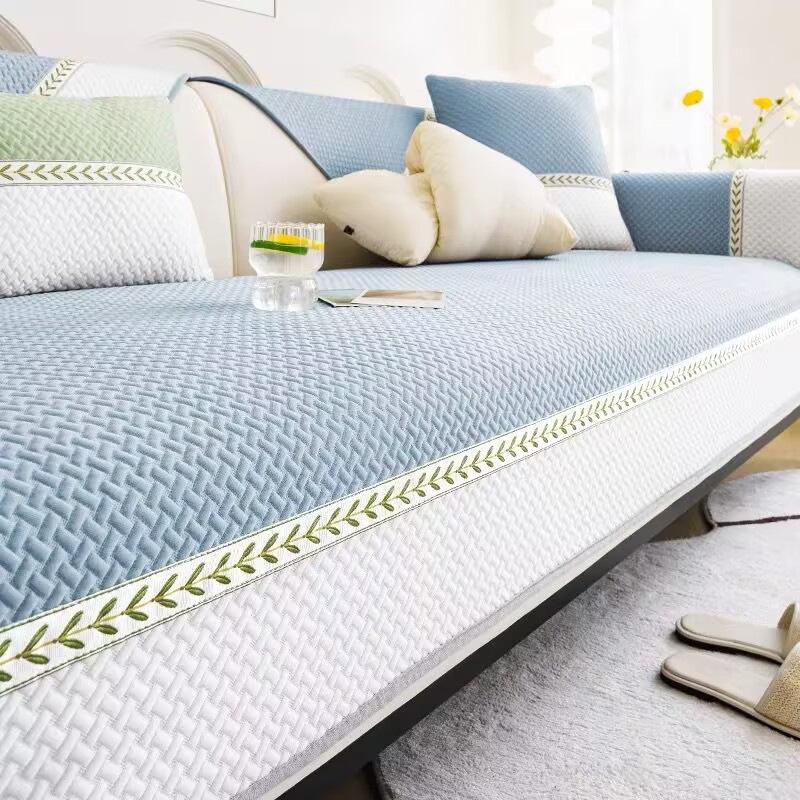 

Cool Sofa Cushion Summer Sofa Cover Popular New High-End Backrest Cover Summer New Seat Cushion 70*70cm
