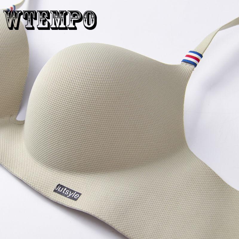 Solid Color Sexy Women Bra Unlined Seamless Bra Lady Underwear
