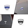 3D Metal Chrome Car Fender Sticker Side Emblem Badge For Volvo V40 V60 S90 V90 S60 S80 XC60 XC40 S80L Logo Auto Accessories