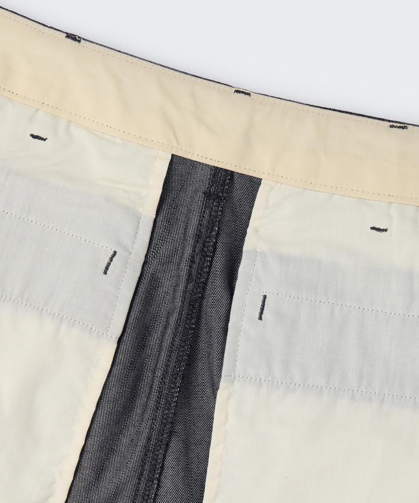 MUSINSA STANDARD Slub Denim-Like Officer Pants [Black]
