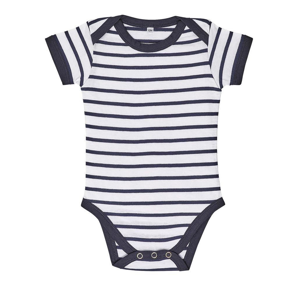 Baby Miles Striped Bodysuit
