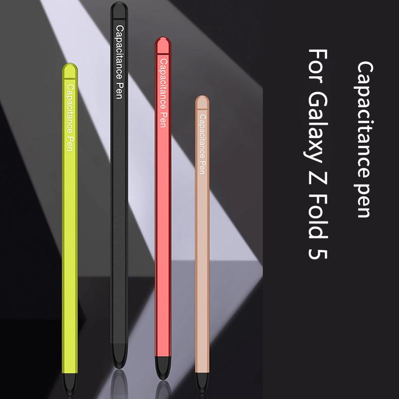 Stylus Pen Capacitance Pen For Samsung Galaxy Z Fold 5 5G Case Portability Silicone Pen Tip Handwriting Pen Slot Case For Fold5