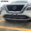 For Nissan X-trail Xtrail Rogue T33    Chrome Front Bumper Grille Racing Grill Trim Sticker Accessories Car Styling
