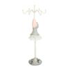 Model Dress Jewelry Display Stand Earring Necklace Hanging Hooks Stable Base Mannequin Necklace Display Stand for Bracelet Rings