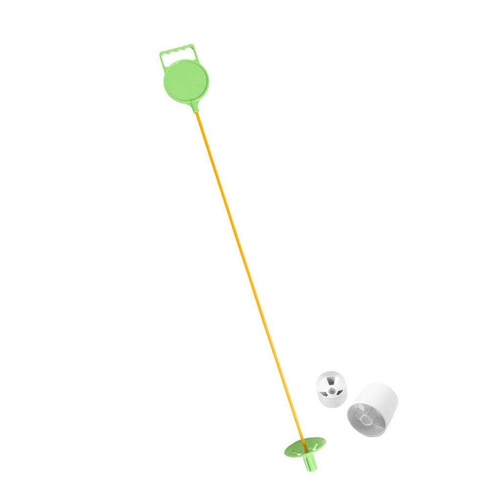 Golf Flagstick and Cup Fiberglass Stick Golf Pole and Cup Portable Golf Pin and Cup Set for Outdoor Training Practice Yard Lawn