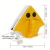 Double Sided Magnetic Window Cleaning Tool,No Residue,Soft Bristles Safe for Glass,Ergonomic Handle for Bathroom,Bedroom,Outdoor,Hard to Reach Corners