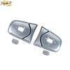 ABS Chrome Inner Steering Wheel Button Cover Decor 4X For Volvo XC90 2016-