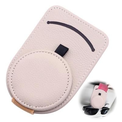Sunglasses Holder Car Car Storage Sunglasses Clip Car Glasses Clip Protect Glasses Card Storage