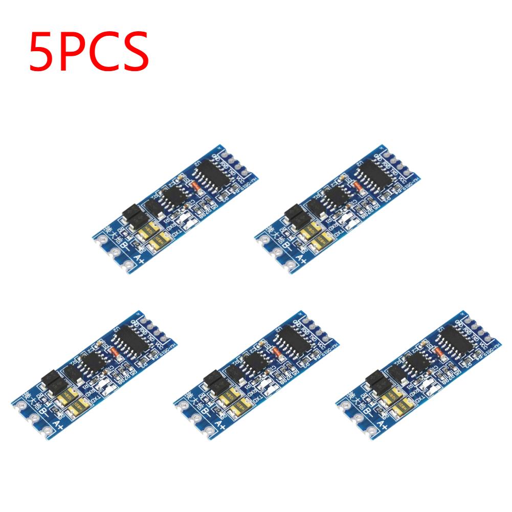 10PCS TTL To RS485 Module Hardware Automatic Flow Control Module Serial UART Level Mutual Conversion Power Supply Module 3.3V 5V