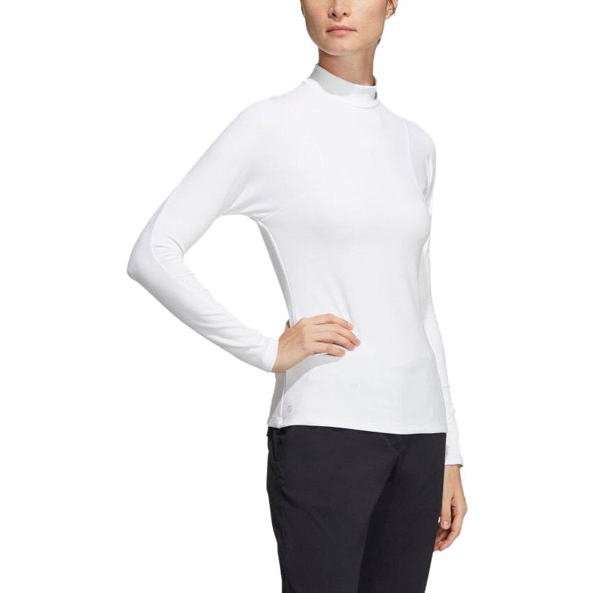 Adidas T Shirts Women's White Half Turtleneck Moderate Other HG4125