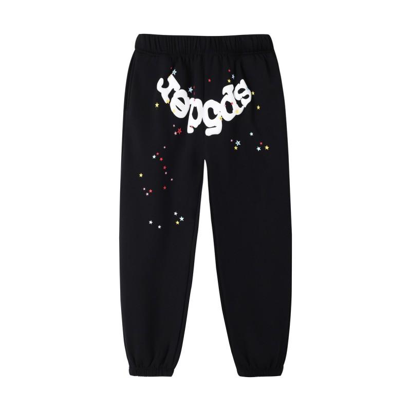 Young Thug Inspired Foam Letter 555555 Hoodie Couple Pink Sweatshirt