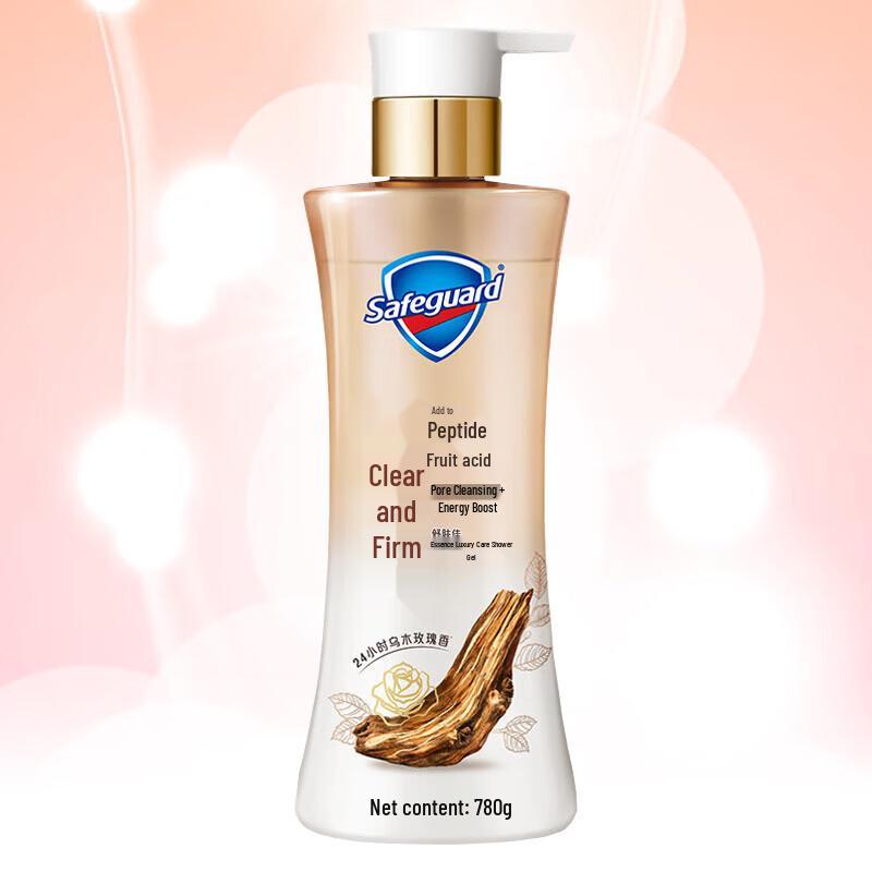 Safeguard Purifying Shower Gel, Ebony Rose