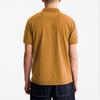 Timberland Solid Color Breathable Casual Short Sleeve Polo Shirt Men tops Wheat A6R29-P47