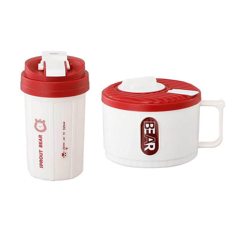 Lechu Heli 304 Stainless Steel Instant Noodle Bowl & Cup Set