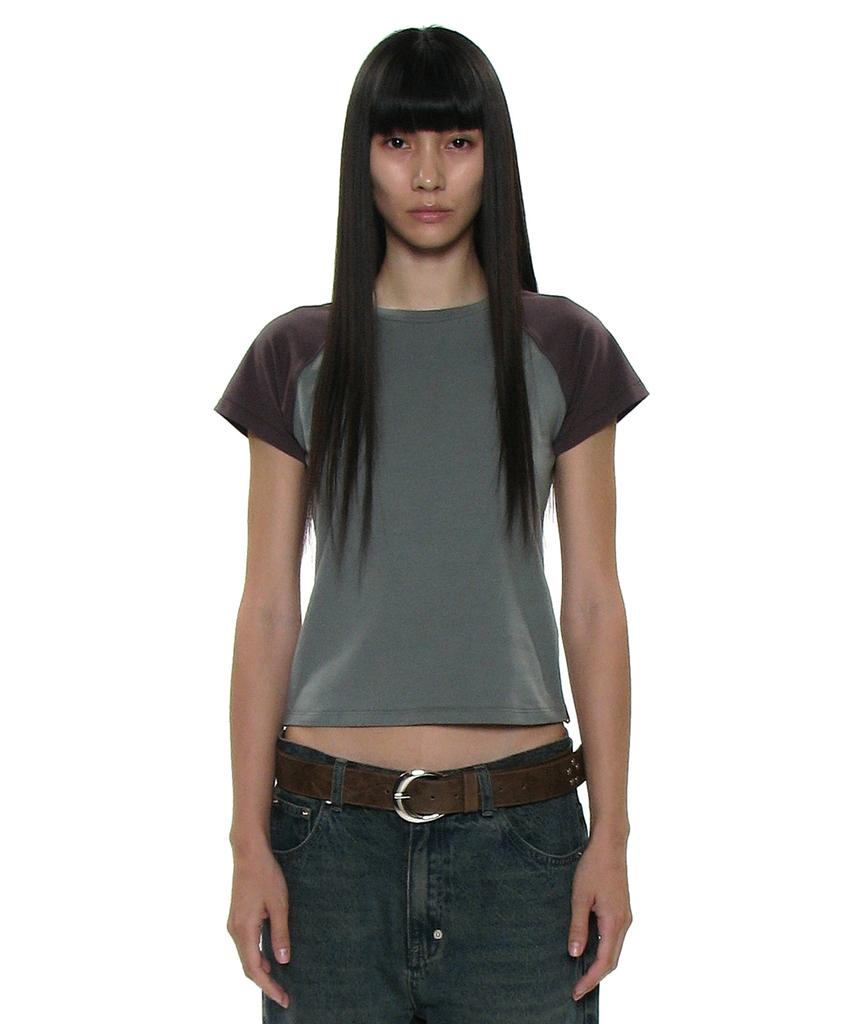 PARTIMENTO WOMEN Pwc Colorblock Fitted Everyday Tea_Forest