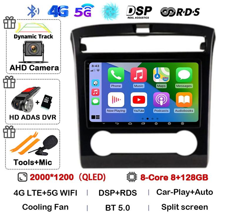 Android 14 Carplay Auto WIFI+4G For Hyundai Tucson IX35 2020 2021 2022 GPS Navigation Car Radio Multimedia Video Player Stereo