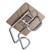 6 PCS Stainless Steel Wash Basin Hook Brown Silver Basin Hanger Self Adhesive Hook  Home Supply