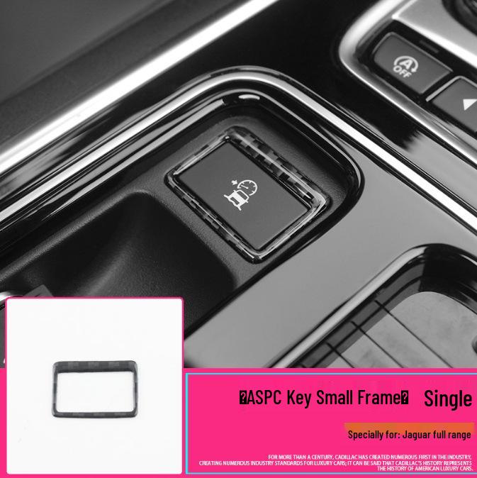 Jaguar 16-20 F-PACE X761 Carbon Fiber Interior Decoration Sticker Set
