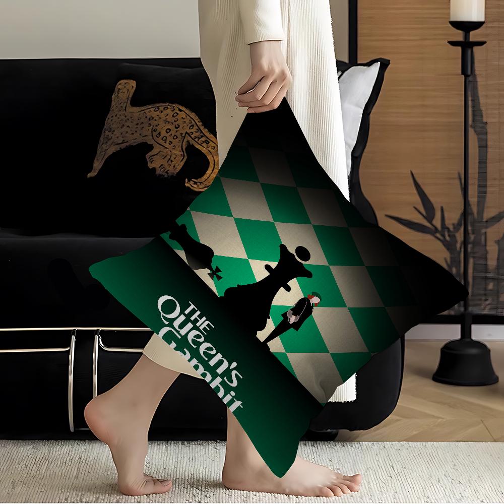 The Queen's Gambit Pillowcases Home Bedding Decorative Pillow Cover Wedding Super Soft Pillow Case