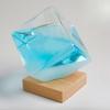 Weather Forecast Bottle for Household Desktop Decoration, Creative Water Cube, Storm Bottle, Friends Glass Decoration, Craft Gif