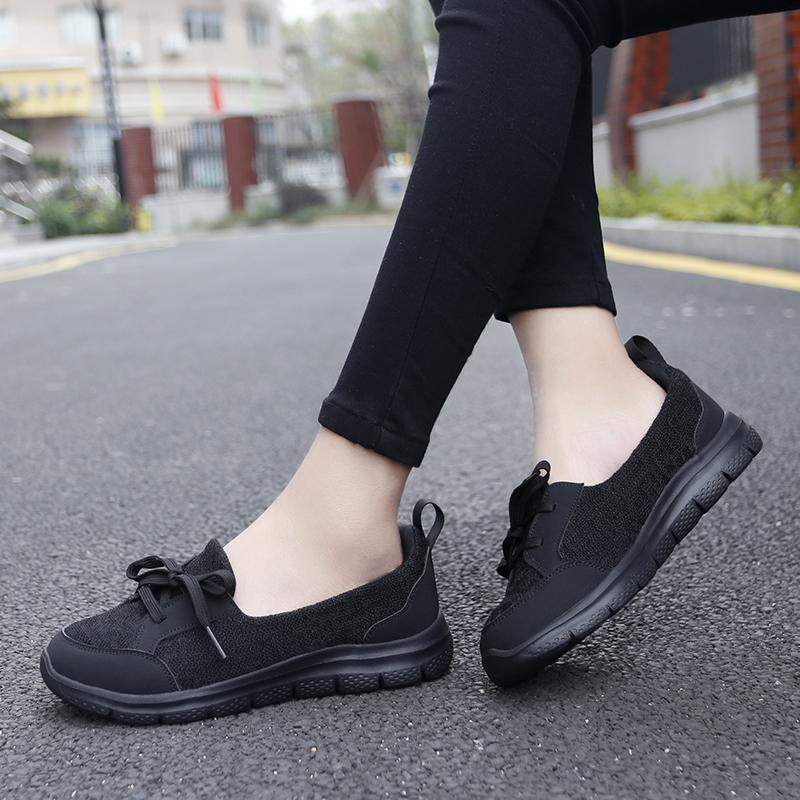 Women’s Summer Casual Outdoor School Student Shoes Lightweight Girls Sneakers Plus Size Slip on Shoes