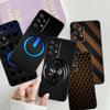 Carbon Fiber Pattern Phone Case For Samsung A41 A35 A34 A33 A32 A25 A24 A23 A21s A06 A05 A04 A03 Note 10 20 Ultra 5G Black