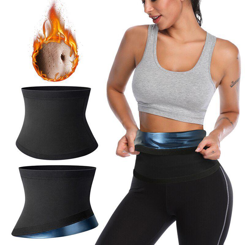 Women Sweat Sauna Waist Trainer With Scientific Design For Shaping And Slimming