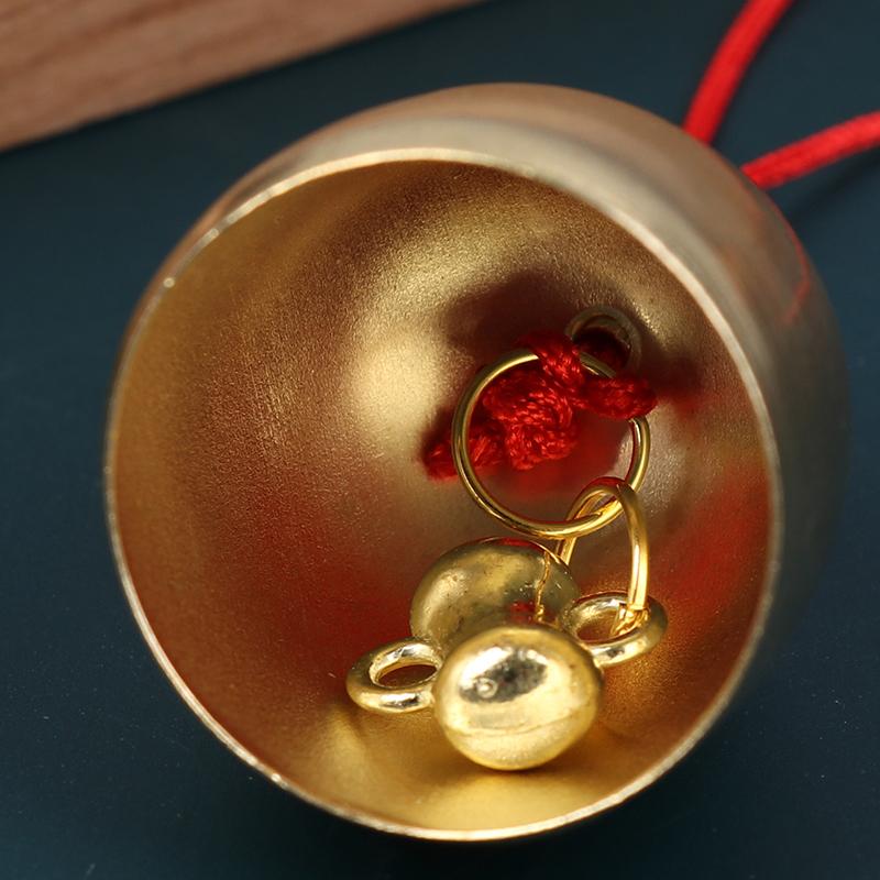 1Pc Pendant Metal Bell Alloy/Pure Copper Vintage Wind Chime Ornament Anti-Theft Diy Craft Door Bell Home Decoration