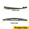 Rear Wiper Arm And Blade For Honda 2011-2017 Odyssey Back Windshield Wiper EOA